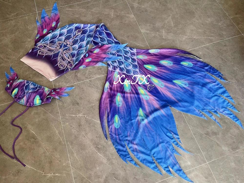 Mermaid Tail Bikini Set | Custom Size | Toylandeu™