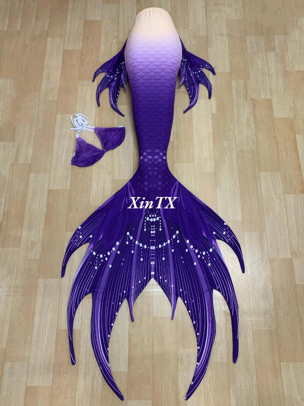 Mermaid Tail Costume BlackPearl|Elastane|Toylandeu™