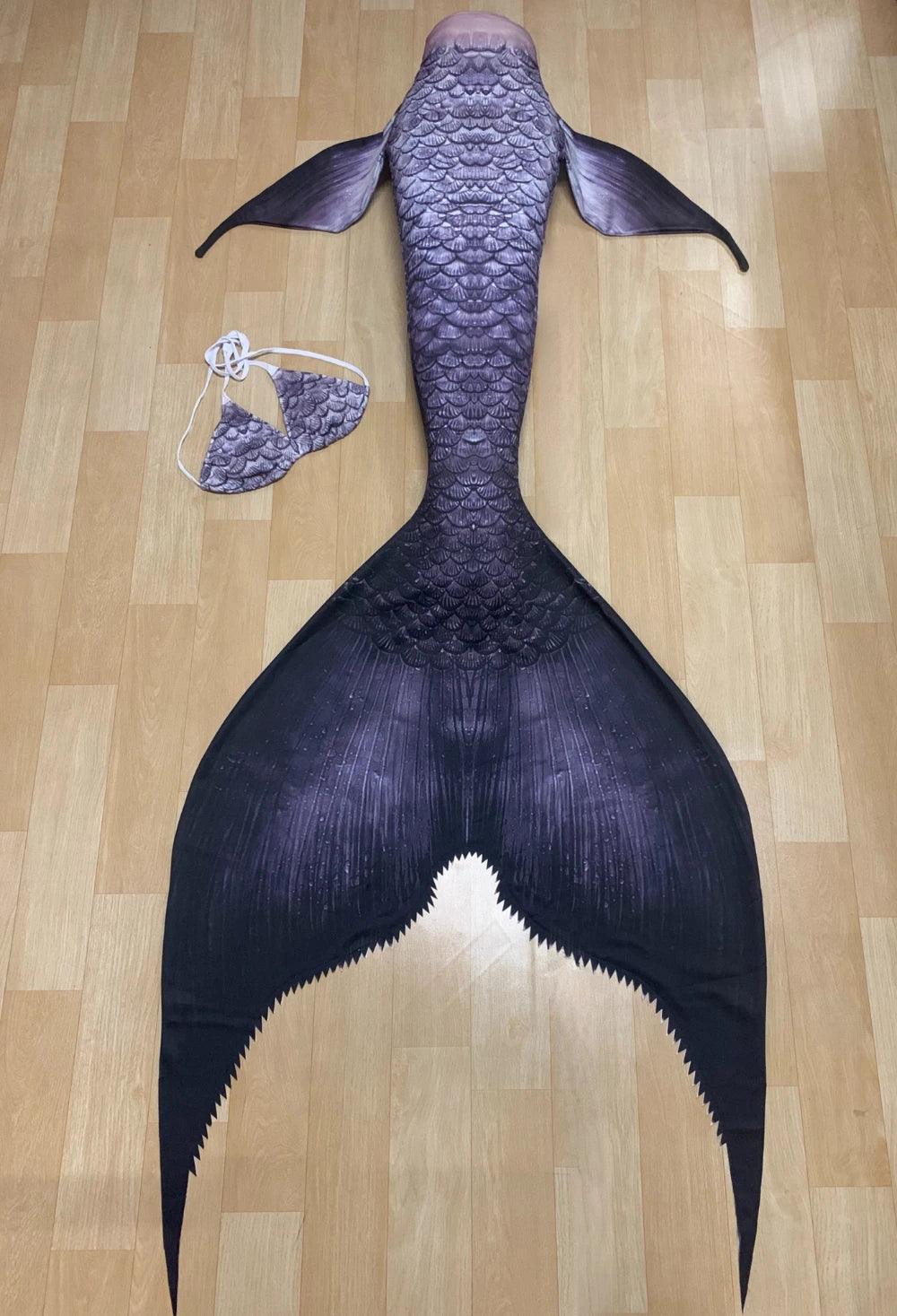 Mermaid Tail Costume BlackPearl|Elastane|Toylandeu™