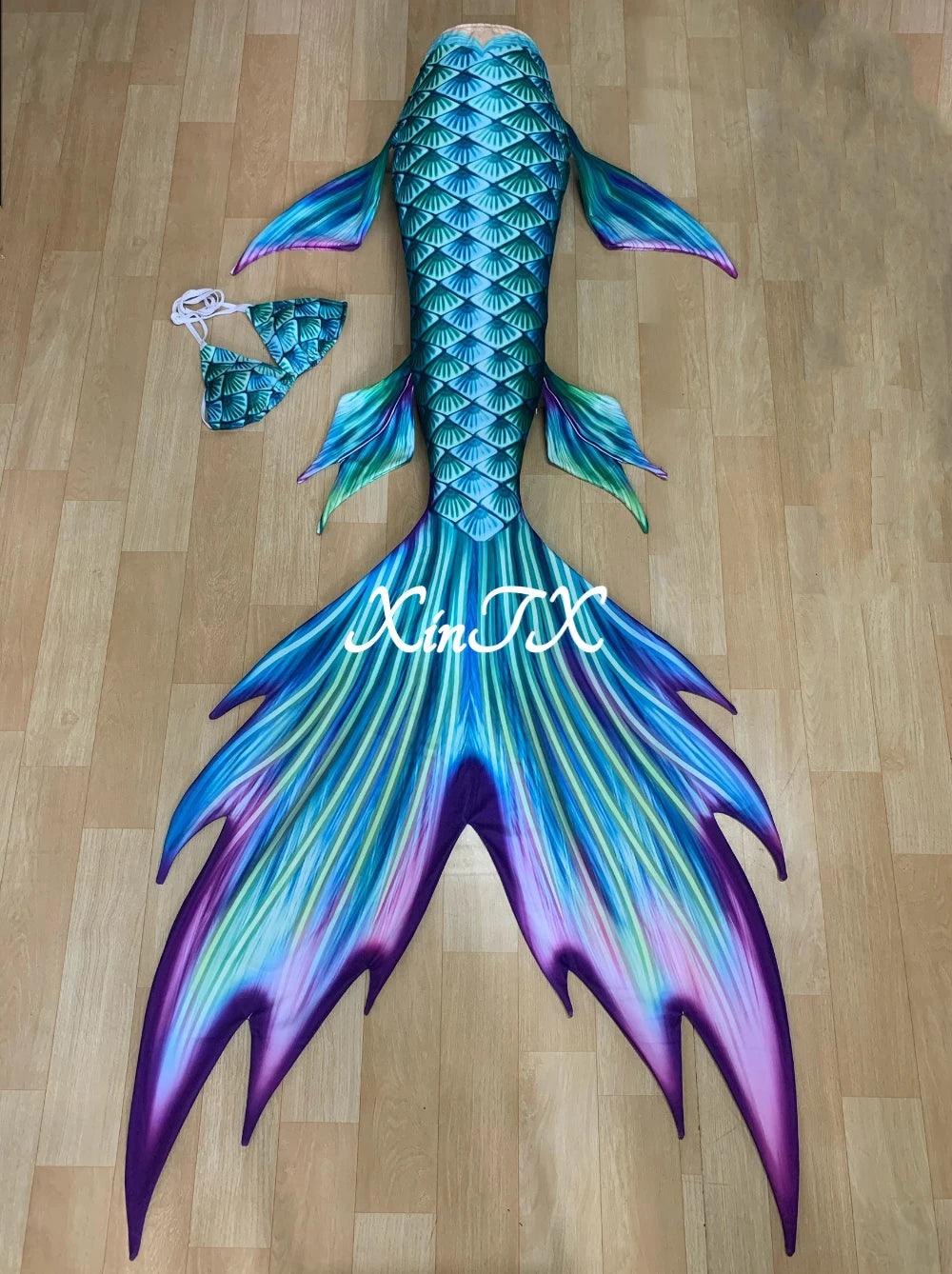 Mermaid Tail Costume BlackPearl|Elastane|Toylandeu™