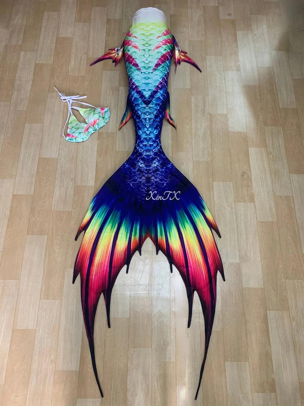 Mermaid Tail Costume BlackPearl|Elastane|Toylandeu™