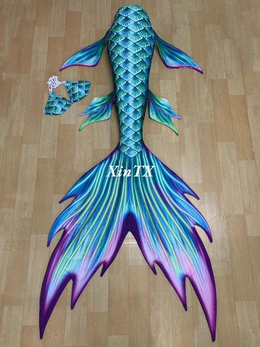 Mermaid Tail Costume | Top And Tail Set | Toylandeu™