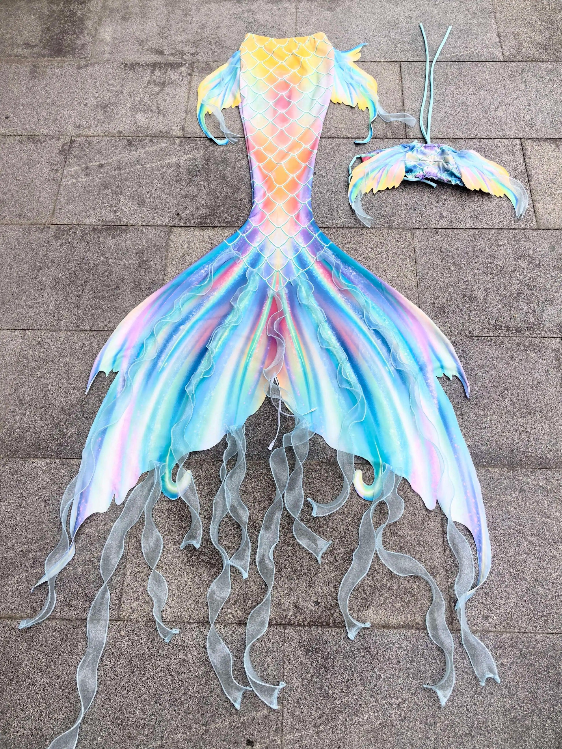 Mermaid Tail Costume | Ultralight Polyester | Toylandeu™