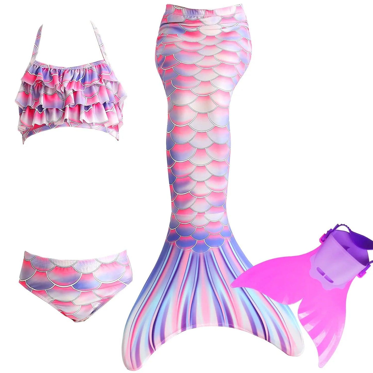 Mermaid Tail Swimsuit Fishtail Costume Toylandeu