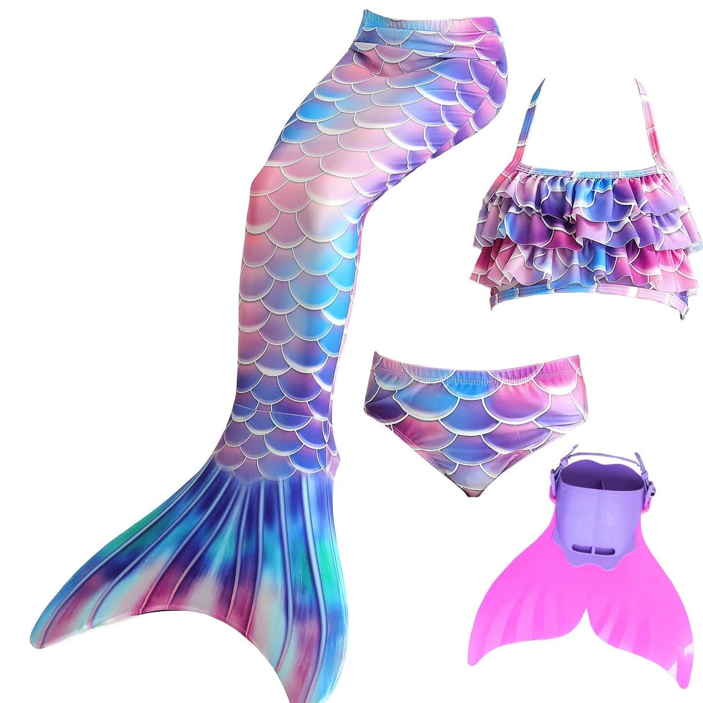 Mermaid Tail Swimsuit Fishtail Costume Toylandeu