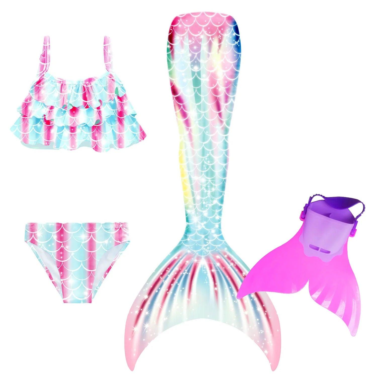 Mermaid Tail Swimsuit Fishtail Costume Toylandeu