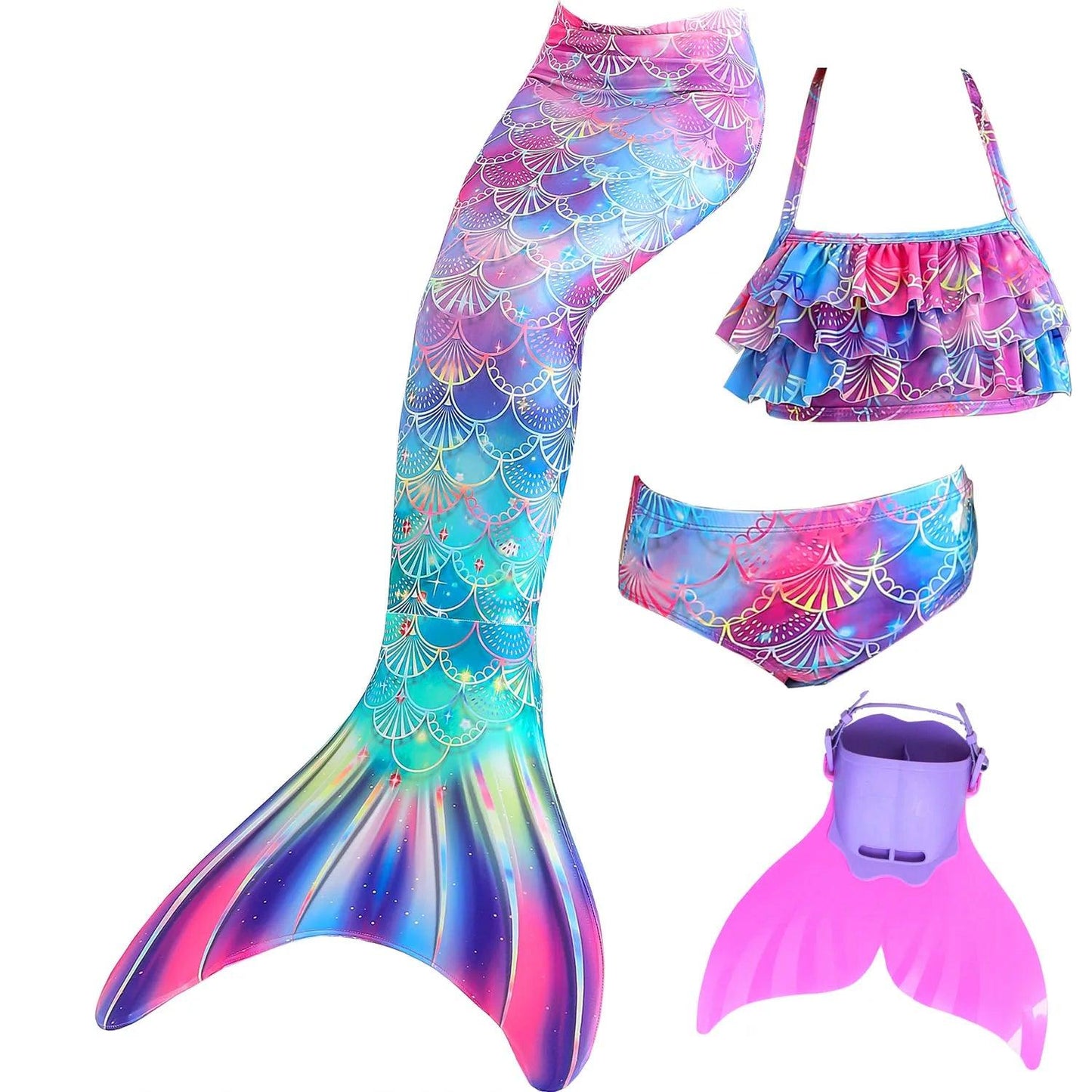 Mermaid Tail Swimsuit Fishtail Costume Toylandeu