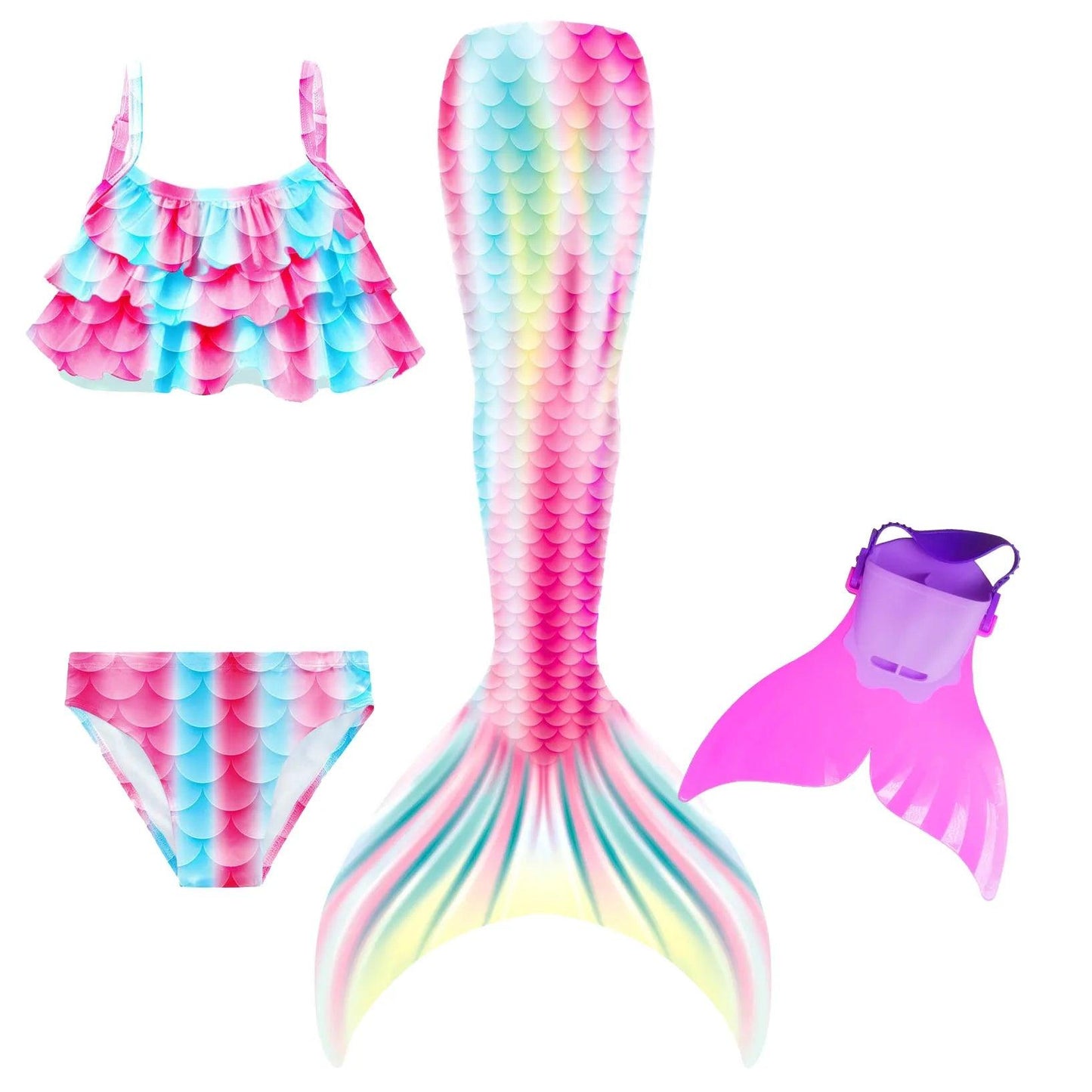 Mermaid Tail Swimsuit Fishtail Costume Toylandeu