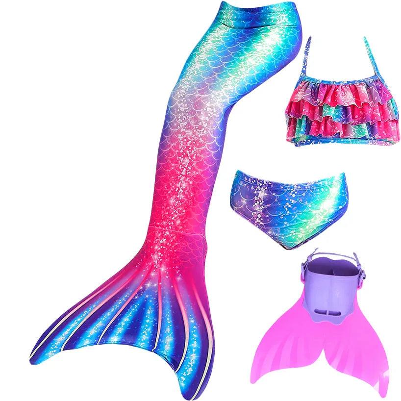 Mermaid Tail Swimsuit Fishtail Costume Toylandeu
