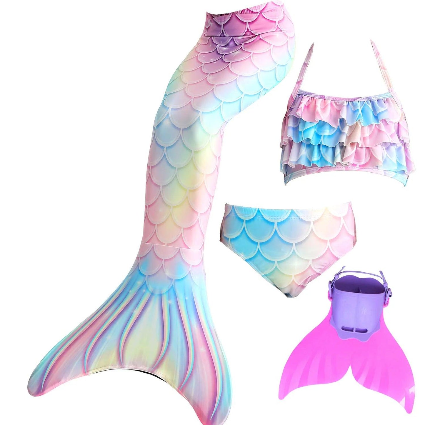 Mermaid Tail Swimsuit Fishtail Costume Toylandeu
