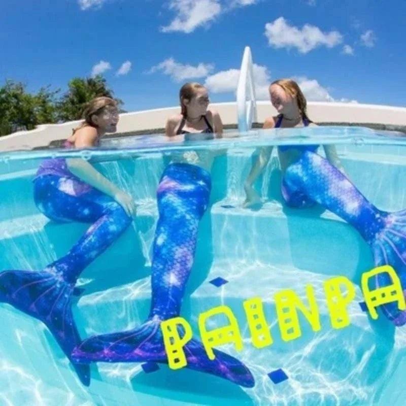 Mermaid Tail Swimsuit | Monofin Included | Toylandeu™