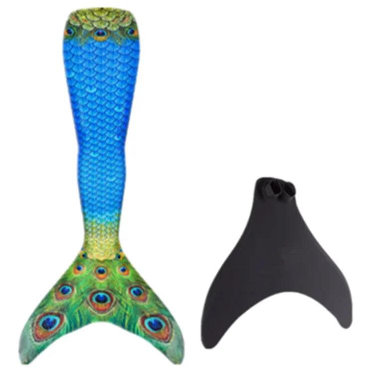 Mermaid Tail Swimsuit | Monofin Included | Toylandeu™
