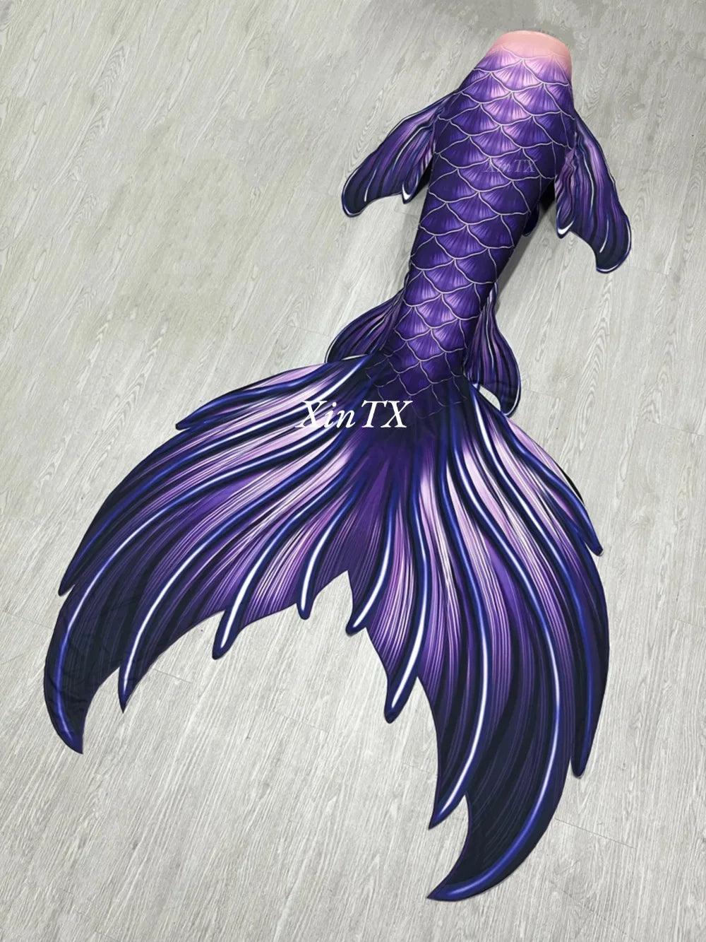 Mermaid Tail Swimsuit | Monofin Optional | Toylandeu™