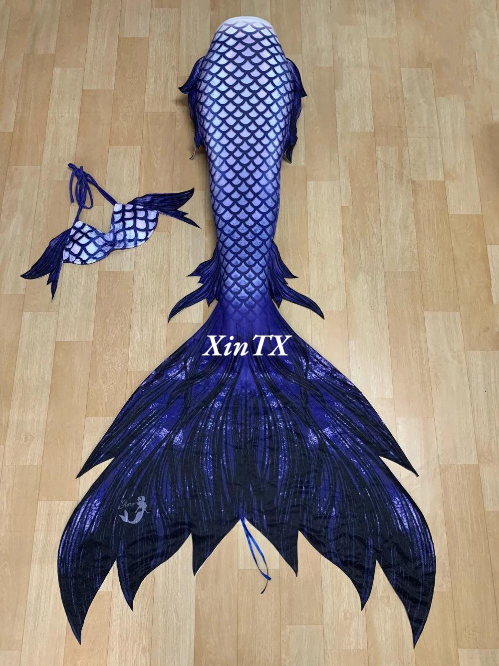 Mermaid Tail Swimsuit | Monofin Optional | Toylandeu™