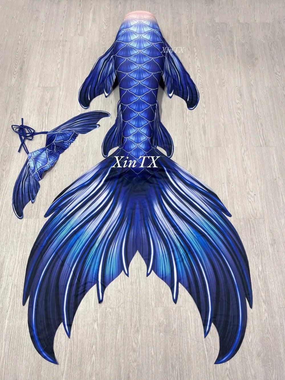 Mermaid Tail Swimsuit | Monofin Optional | Toylandeu™