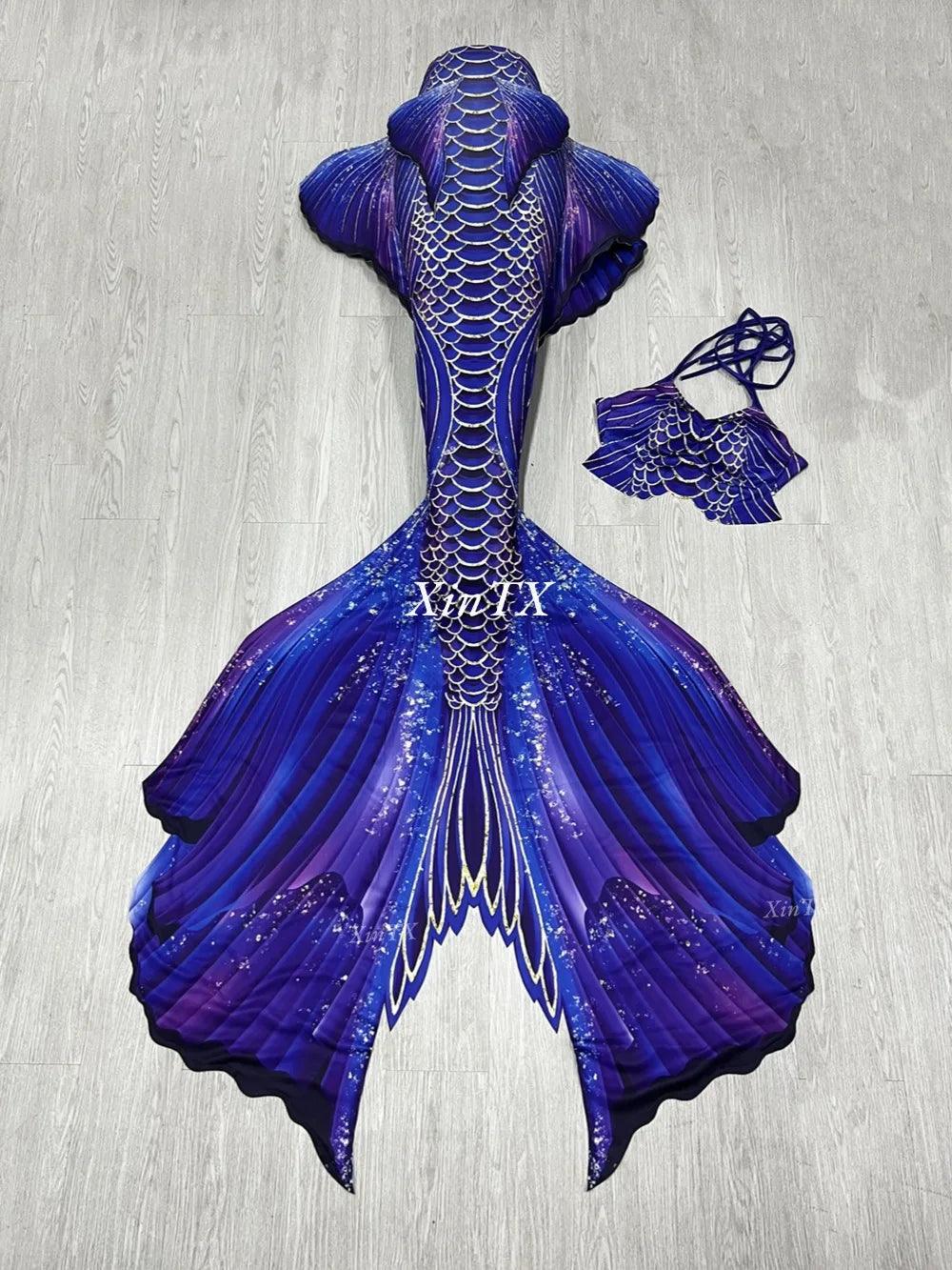 Mermaid Tail Swimsuit | Monofin Optional | Toylandeu™