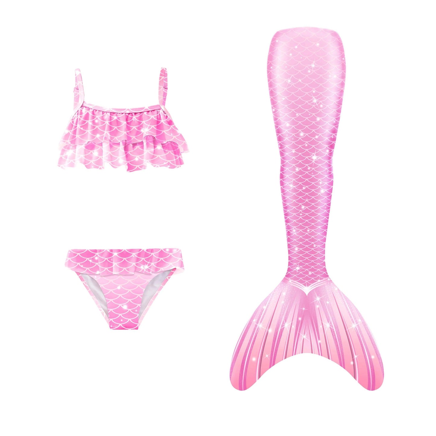Mermaid Tail Swimsuit | With Skirt | Toylandeu™