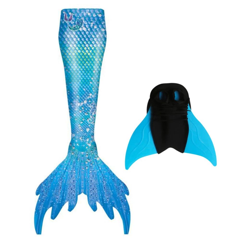 Mermaid Tail Swimwear Kids Unisex Monofin - Toylandeu™