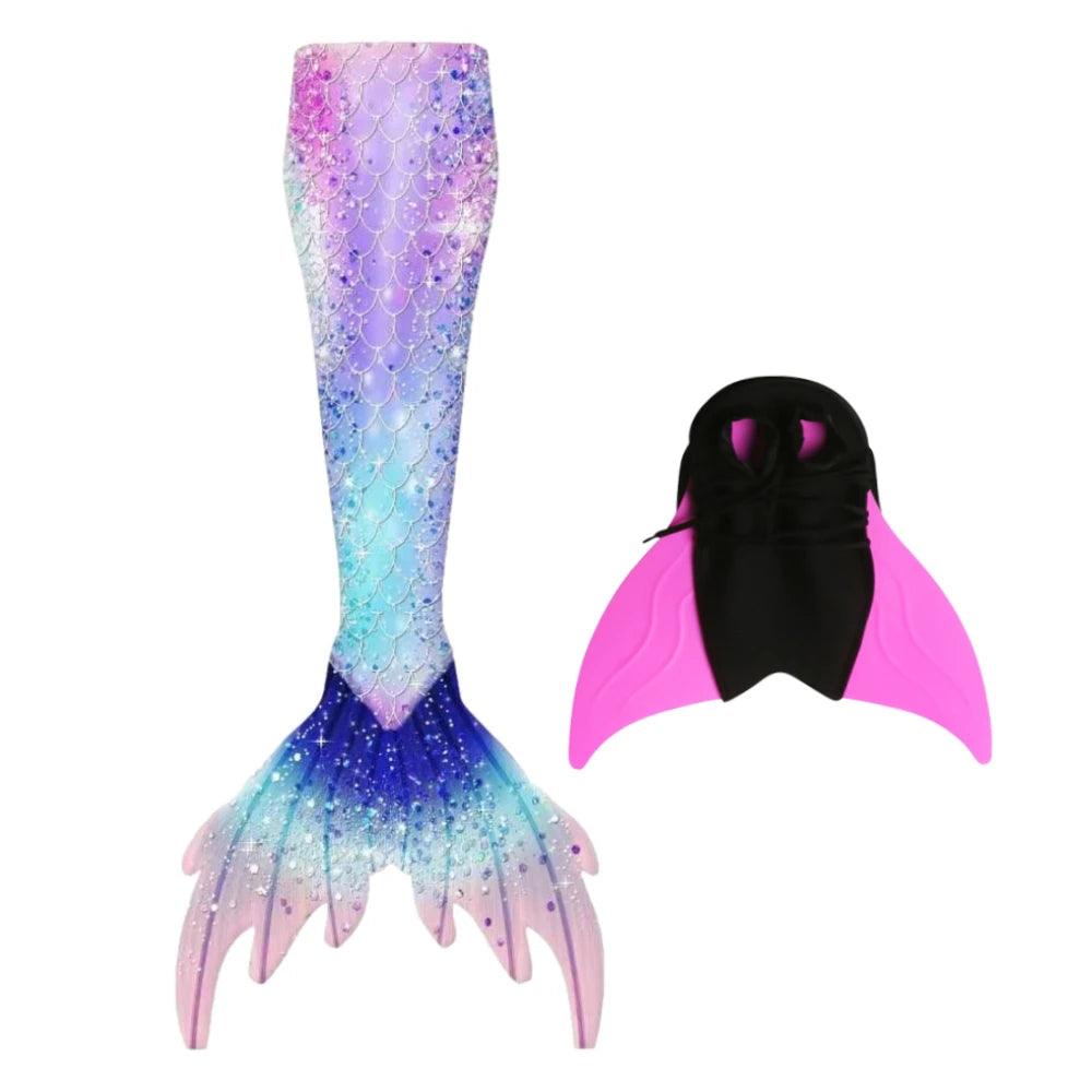 Mermaid Tail Swimwear Kids Unisex Monofin - Toylandeu™