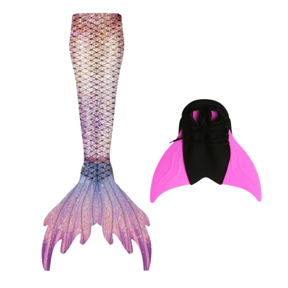 Mermaid Tail Swimwear Kids Unisex Monofin - Toylandeu™