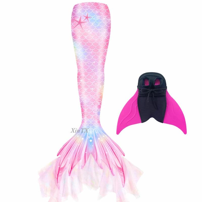 Mermaid Tail Swimwear Kids Unisex Monofin - Toylandeu™