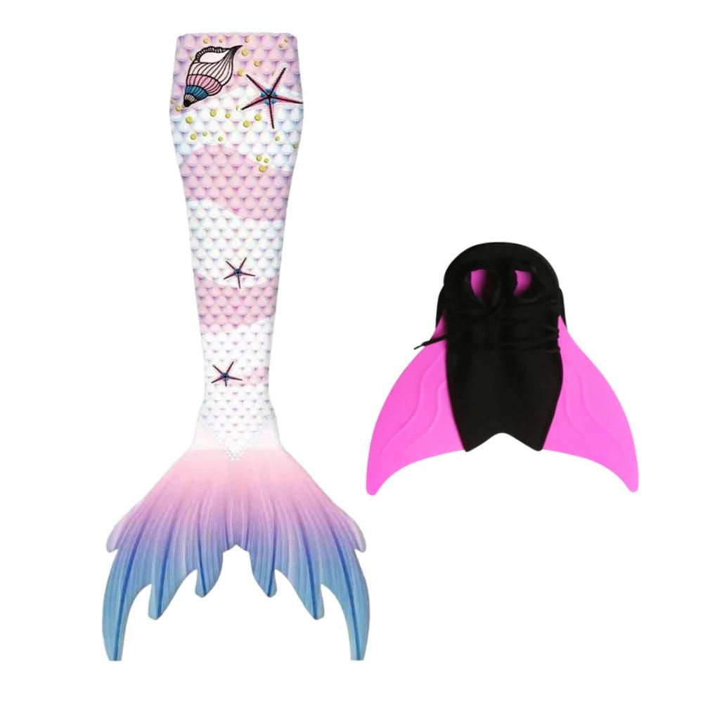 Mermaid Tail Swimwear Kids Unisex Monofin - Toylandeu™