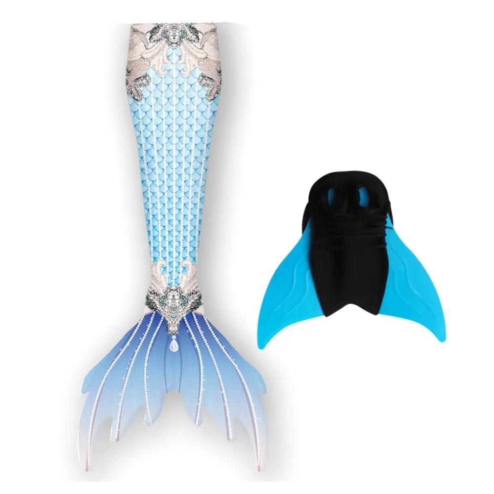 Mermaid Tail Swimwear Kids Unisex Monofin - Toylandeu™