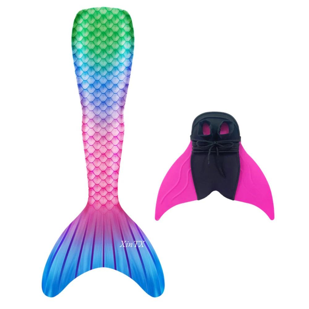 Mermaid Tail Swimwear Kids Unisex Monofin - Toylandeu™