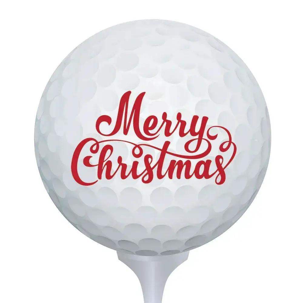 Merry Christmas UV Printed Golf Ball Premium Quality - ToylandEU