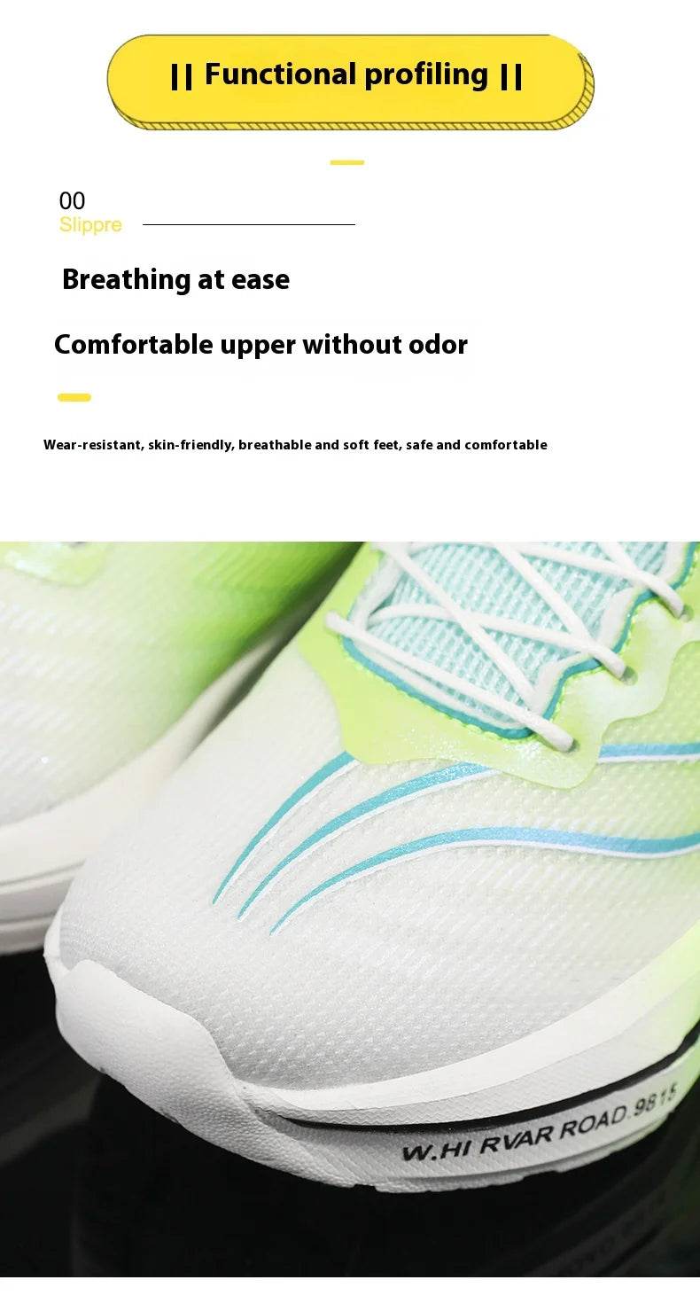 Mesh Breathable Running Shoes For Boys With Kids Buttons - ToylandEU
