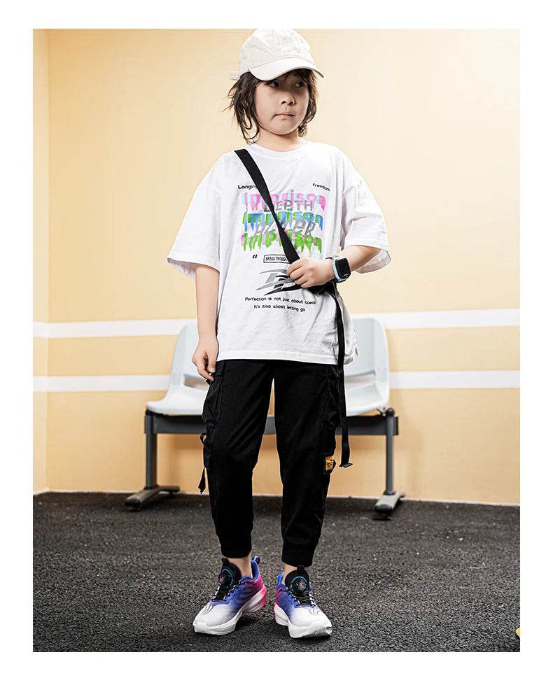 Mesh Breathable Running Shoes For Boys With Kids Buttons - ToylandEU