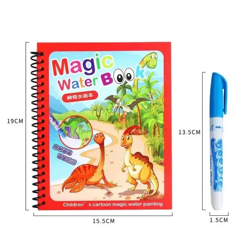 Mess Free Water Painting Book For Kids Educational Safe Toy - ToylandEU