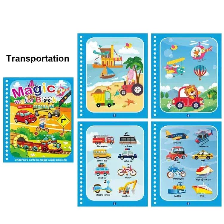  Mess Free Water Painting Book For Kids Educational Toy -  ToylandEU™
