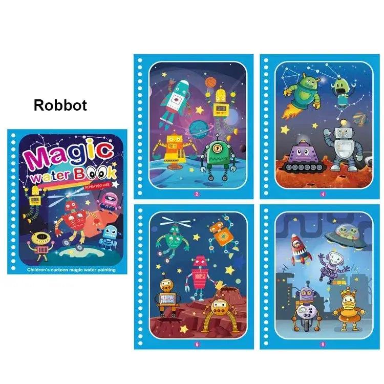  Mess Free Water Painting Book For Kids Educational Toy -  ToylandEU™
