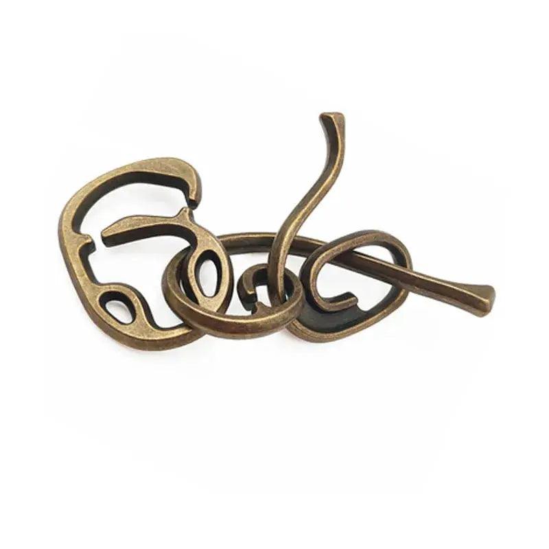  Metal 3D Puzzle Brain Teaser for All Ages Sturdy -  ToylandEU™