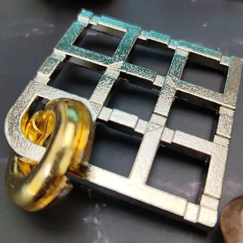  Metal Brain Teaser Puzzle Disentanglement Challenge -  ToylandEU™