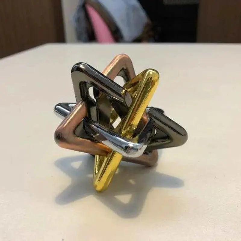  Metal Brain Teaser Puzzle Disentanglement Challenge -  ToylandEU™