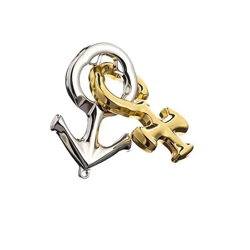  Metal Brain Teaser Puzzle Disentanglement Challenge -  ToylandEU™