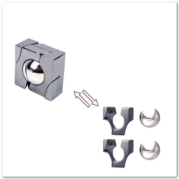  Metal Brain Teaser Puzzle IQ Challenge For All Ages -  ToylandEU™
