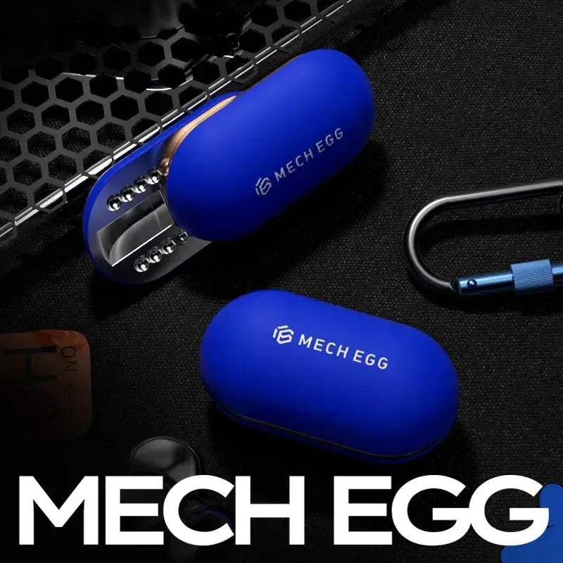 Metal EDC Egg Toy Card Pusher Fidget Spinner Stress Relief - ToylandEU