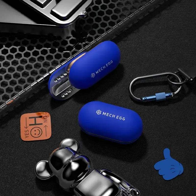 Metal EDC Egg Toy Card Pusher Fidget Spinner Stress Relief - ToylandEU