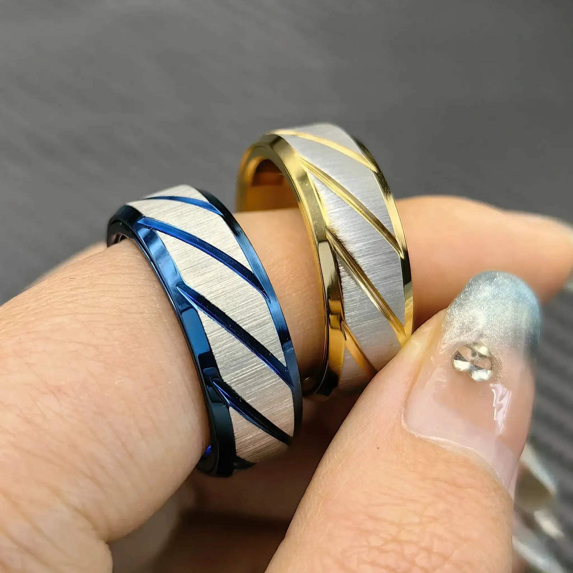 Metal Fidget Ring For Stress Relief And ADHD Calm Daily - ToylandEU