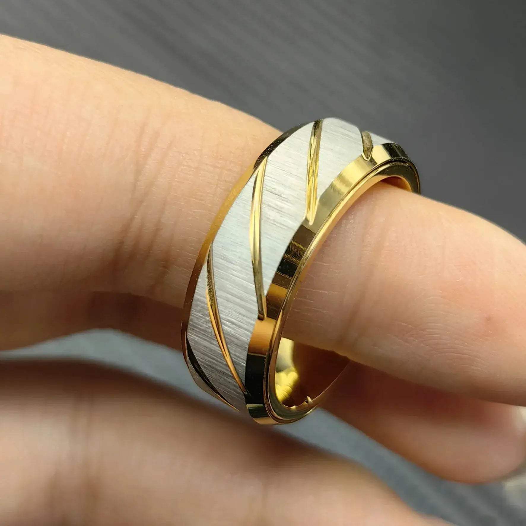 Metal Fidget Ring For Stress Relief And ADHD Calm Daily - ToylandEU