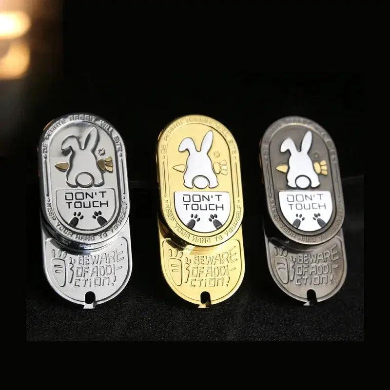  Metal Fidget Slider Stress Relief Rabbit Pattern Toy -  ToylandEU™