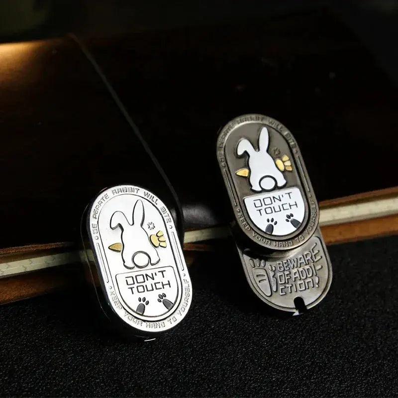  Metal Fidget Slider Stress Relief Rabbit Pattern Toy -  ToylandEU™