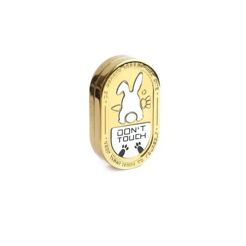Metal Fidget Slider Stress Relief Toy With Rabbit Pattern - ToylandEU