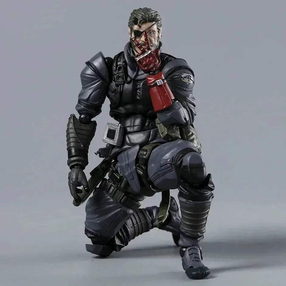 Metal Gear Solid 5 Venom Snake Action Figure PVC 6.1 Inch Desktop Model Unisex Finished Goods - ToylandEU