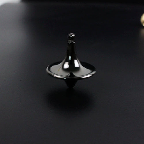 Gyro Metal Spinning Top with Totem Print - Silver ToylandEU.com Toyland EU