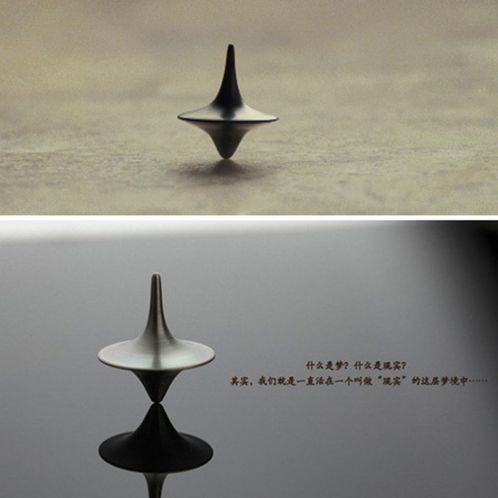 Gyro Metal Spinning Top with Totem Print - Silver ToylandEU.com Toyland EU