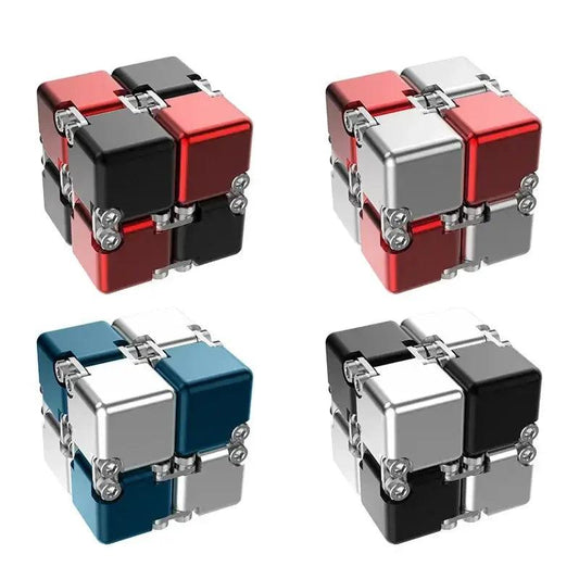  Metal Infinite Magic Cube Anti Stress Puzzle Toy Calm -  ToylandEU™
